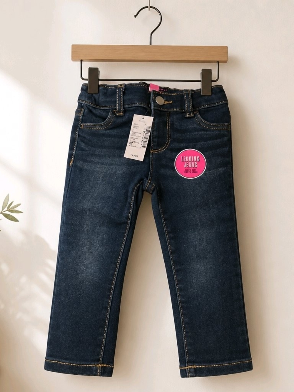 The Children's Place Dark Blue Stretch Legging Jeans for Kids